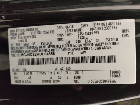 Used 2019 Lincoln MKC Black Label FWD image 33