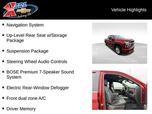 Used 2022 Chevrolet Silverado 2500 High Country w/ Z71 Off-Road Package image 2