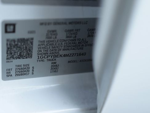 Used 2021 Chevrolet Silverado 1500 Custom w/ Rally Edition AWD/4WD image 35