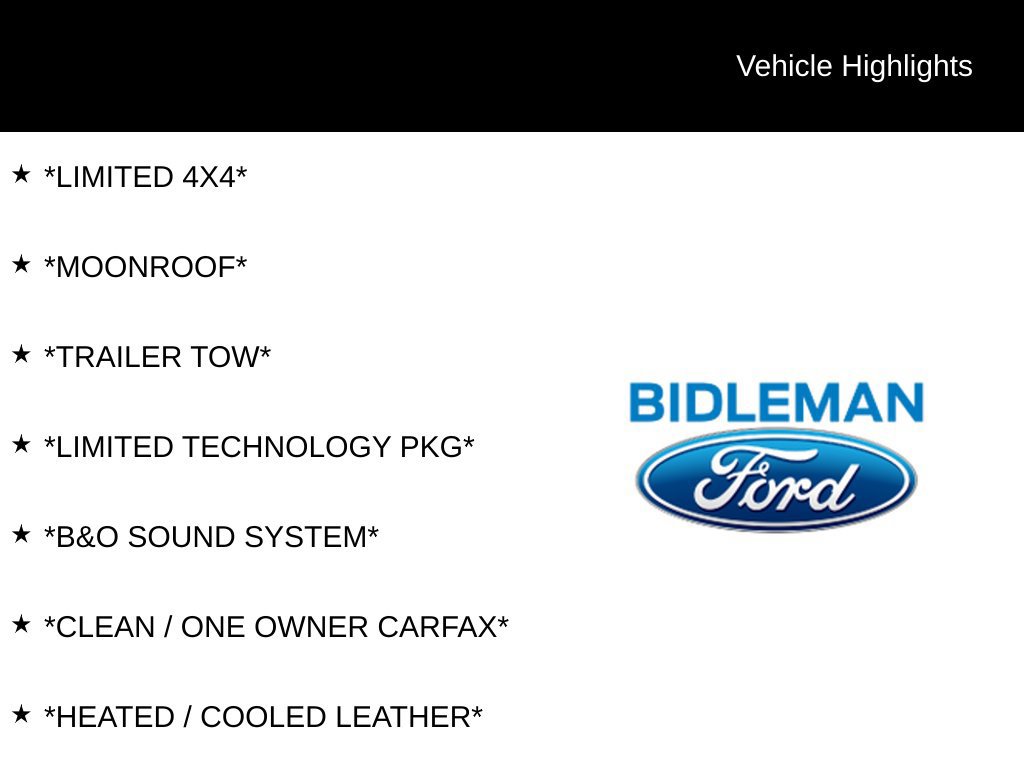 Used 2023 Ford Explorer Limited w/ Limited Technology Package AWD/4WD image 3