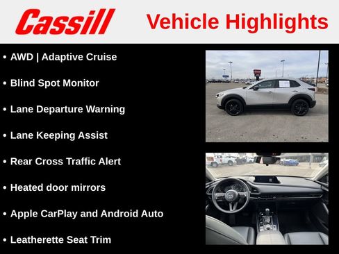 Used 2024 MAZDA CX-30 AWD 2.5 S w/ Select Sport Pkg image 7