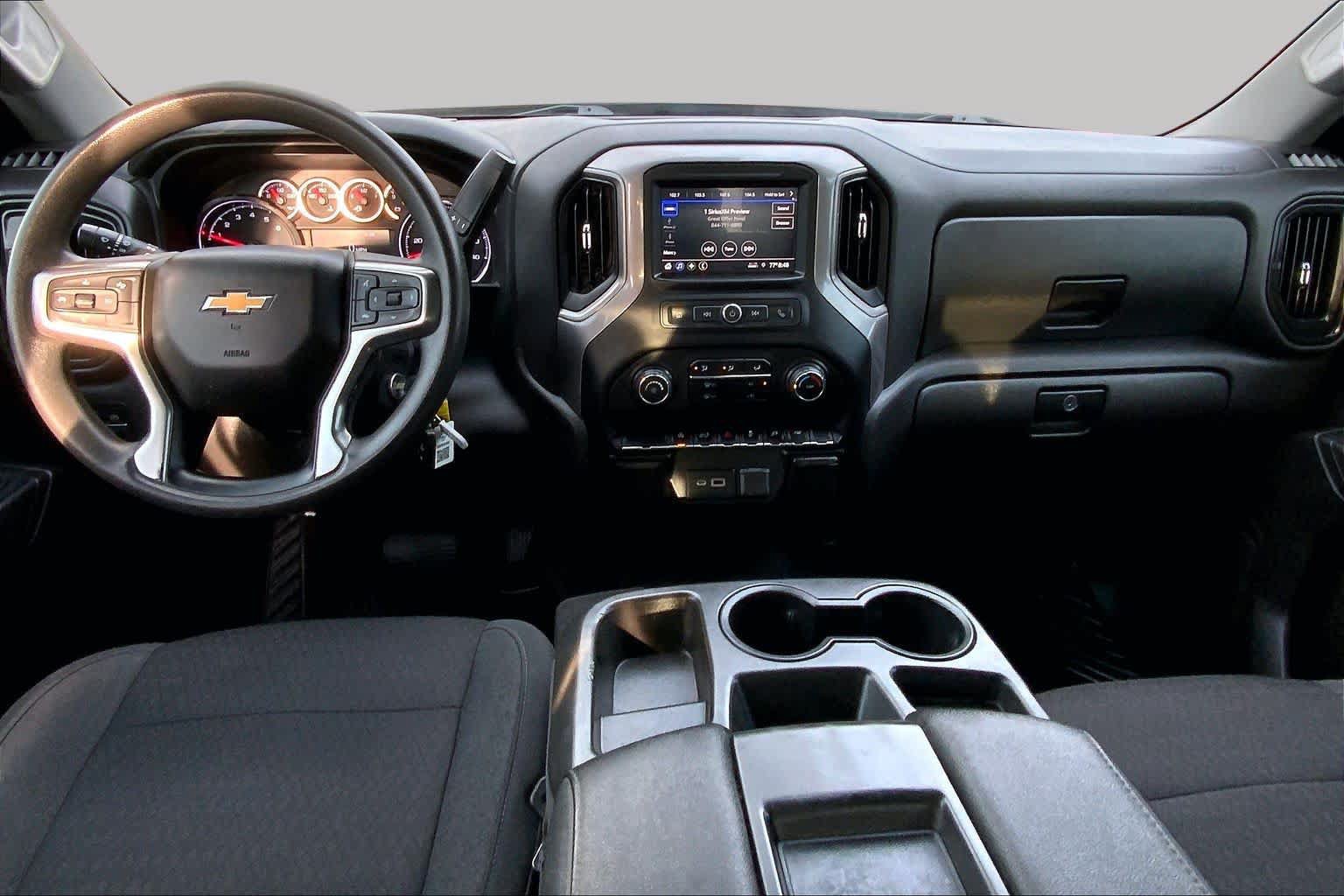 Used 2022 Chevrolet Silverado 1500 Custom w/ LPO, Dark Essentials Package RWD image 14