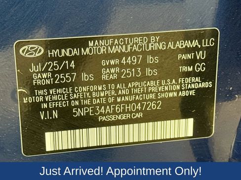 Used 2015 Hyundai Sonata Sport w/ Option Group 04 FWD image 38