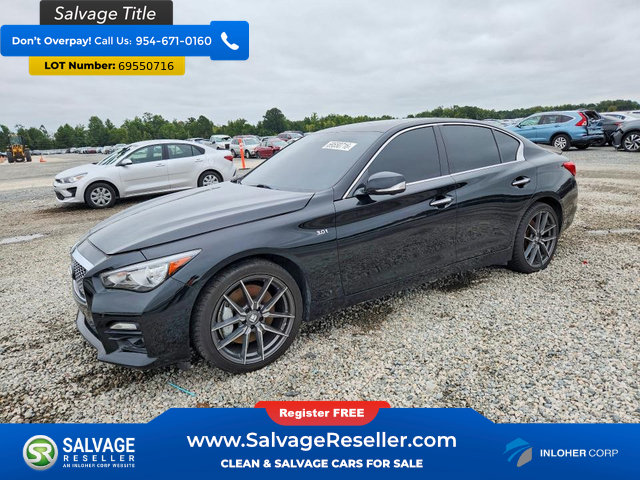 Used 2016 INFINITI Q50 AWD image 1