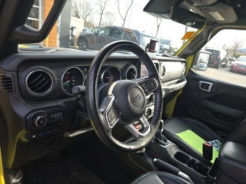 Used 2022 Jeep Wrangler Unlimited Rubicon 4xe w/ Steel Bumper Group image 12