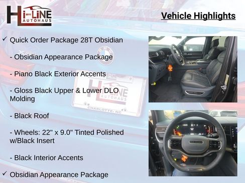 Used 2024 Jeep Grand Wagoneer L Series III w/ Quick Order Packagew 28T AWD/4WD image 12