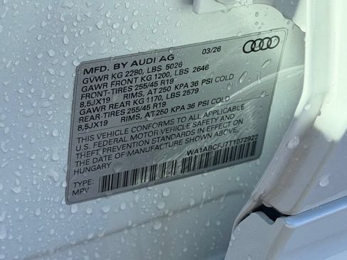 Used 2026 Audi Q3 quattro 2.0T AWD/4WD image 29