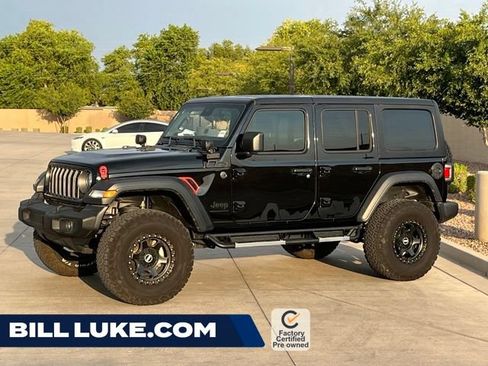 Certified 2025 Jeep Wrangler Unlimited Sport AWD/4WD image 1
