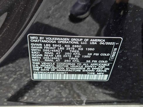Used 2022 Volkswagen Atlas Cross Sport SEL Premium R-Line AWD/4WD image 23