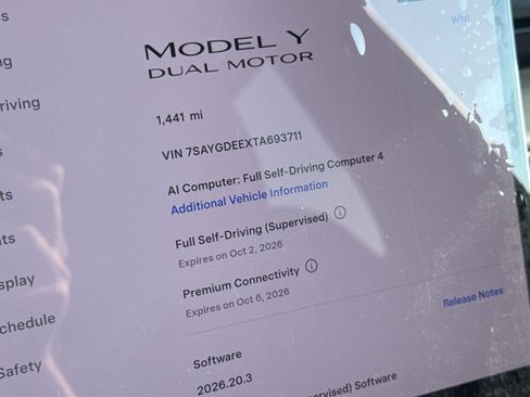 Used 2026 Tesla Model Y Long Range AWD/4WD image 10