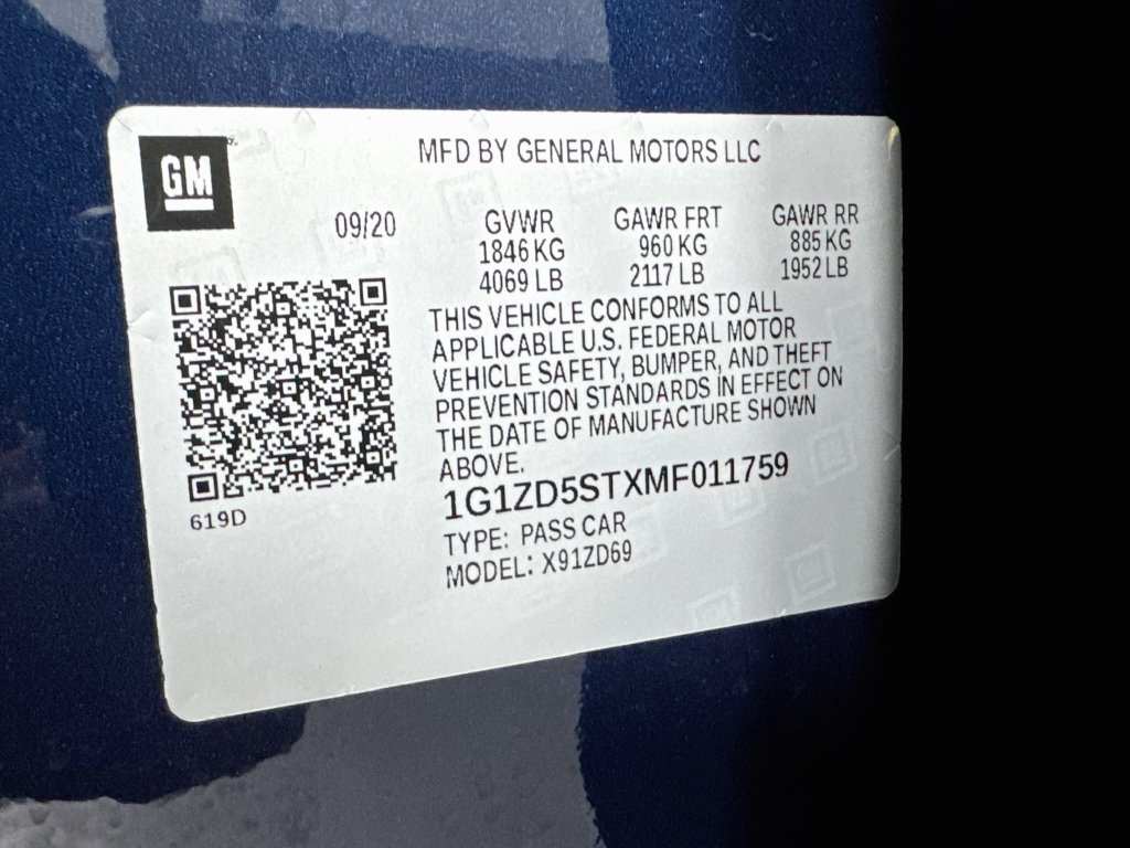 Used 2021 Chevrolet Malibu LT FWD image 31