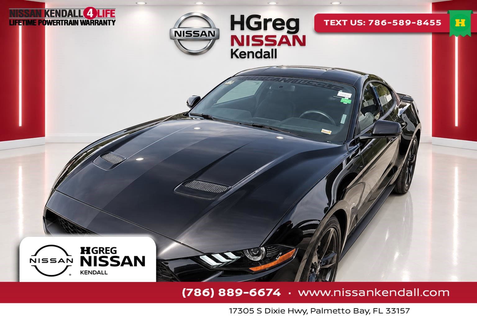 Used 2021 Ford Mustang Coupe w/ Equipment Group 101A RWD image 1