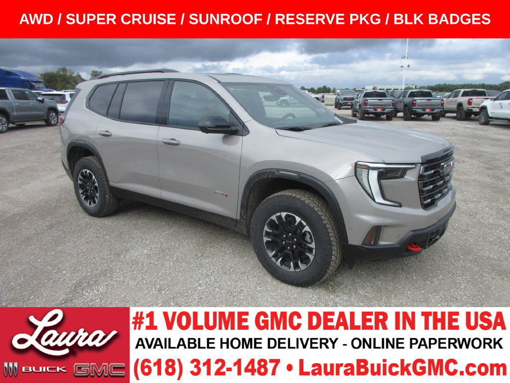 New 2027 GMC Acadia AT4 w/ AT4 Reserve Package AWD/4WD image 1