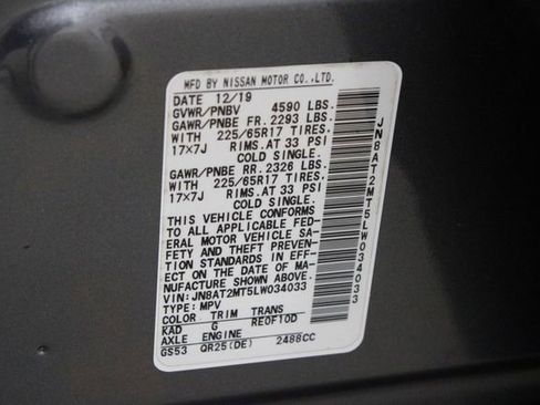 Used 2020 Nissan Rogue SV FWD image 20