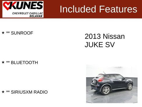 Used 2013 Nissan Juke SV FWD image 3