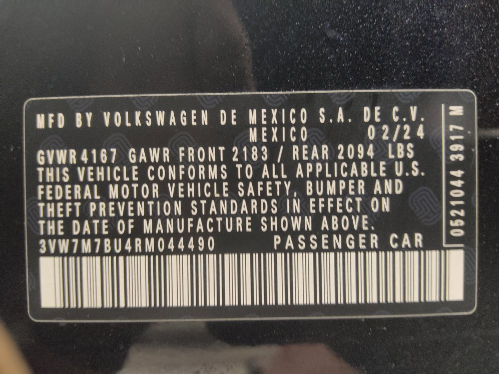 Used 2024 Volkswagen Jetta SE w/ Panoramic Sunroof Package FWD image 33