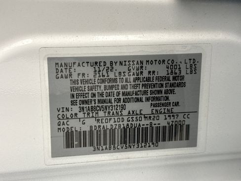 Used 2022 Nissan Sentra SV w/ All-Weather Package image 11