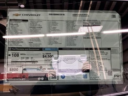 Used 2026 Chevrolet Equinox EV RS image 14