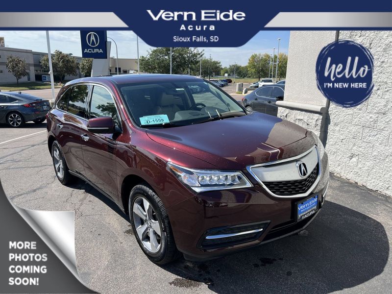 Used 2016 Acura MDX SH-AWD image 1