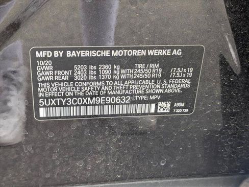Used 2021 BMW X3 sDrive30i w/ Convenience Package RWD image 25