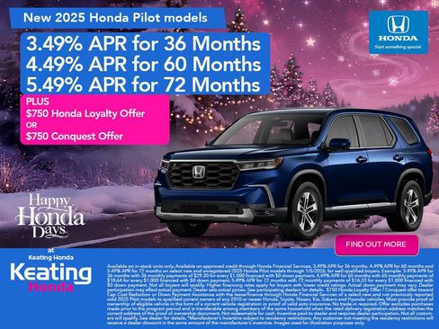 New 2026 Honda Pilot Black Edition image 6