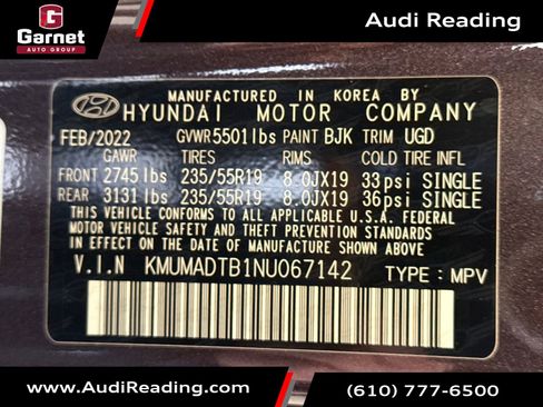 Used 2022 Genesis GV70 2.5T w/ Advanced Package image 41