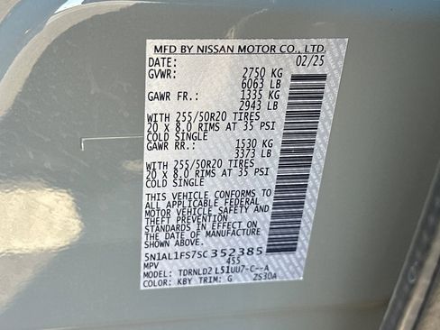 Certified 2025 INFINITI QX60 Luxe w/ Black Edition image 60