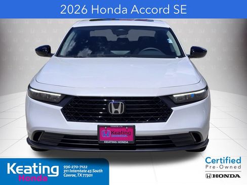Certified 2026 Honda Accord SE image 2