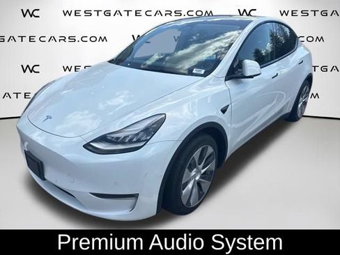 Used 2021 Tesla Model Y Long Range AWD/4WD image 4