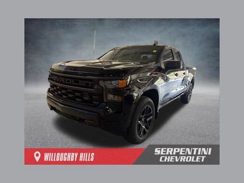 Used 2023 Chevrolet Silverado 1500 Custom w/ LPO, Dark Essentials Package AWD/4WD image 1