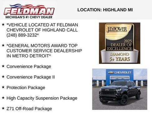 New 2026 Chevrolet Silverado 1500 RST w/ Z71 Off-Road Package AWD/4WD image 3