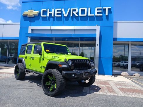 Used 2021 Jeep Wrangler Unlimited Sport AWD/4WD image 1