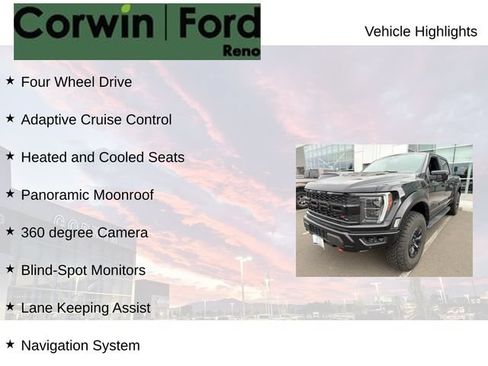 Used 2023 Ford F150 Raptor w/ Equipment Group 802A Raptor R AWD/4WD image 7