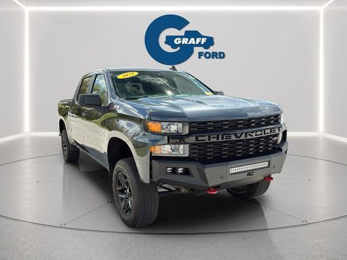 Used 2021 Chevrolet Silverado 1500 Custom Trail Boss w/ Safety Confidence Package AWD/4WD image 4