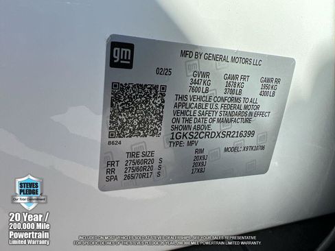 Certified 2025 GMC Yukon AT4 AWD/4WD image 38