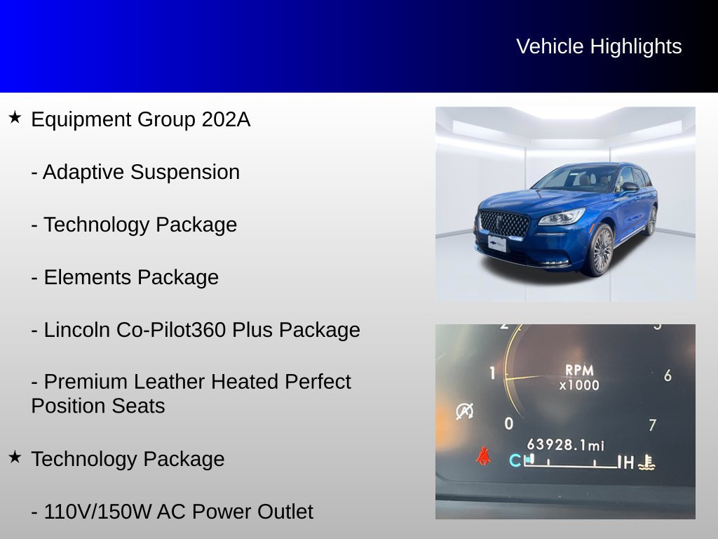 Used 2020 Lincoln Corsair Reserve w/ Equipment Group 202A AWD/4WD image 12