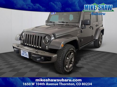 Used 2016 Jeep Wrangler Unlimited Sahara image 1