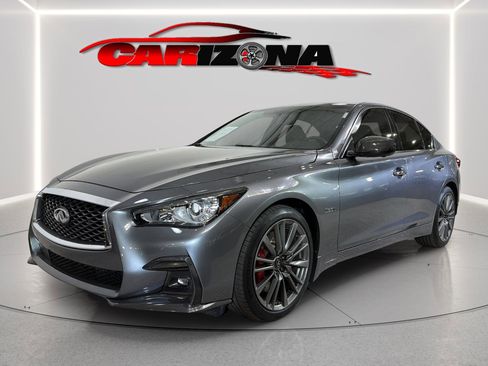 Used 2020 INFINITI Q50 Red Sport 400 AWD/4WD image 4