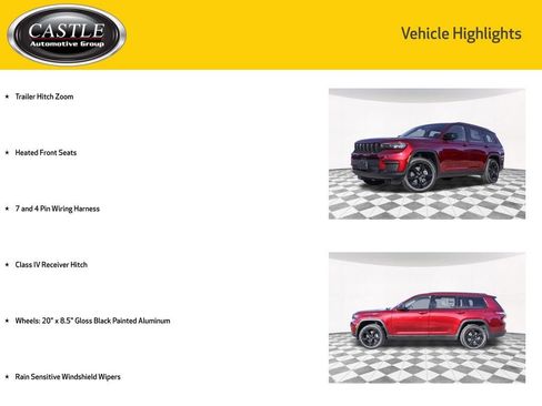 New 2025 Jeep Grand Cherokee L Altitude image 11