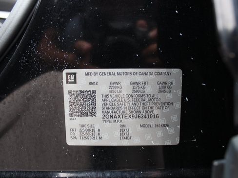 Used 2018 Chevrolet Equinox LT w/ Sun & Infotainment Package AWD/4WD image 45