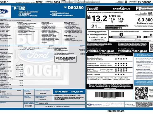 Used 2023 Ford F150 XLT w/ Equipment Group 302A High image 4