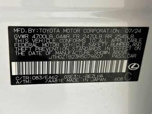 Used 2024 Lexus IS 350 F Sport RWD image 20