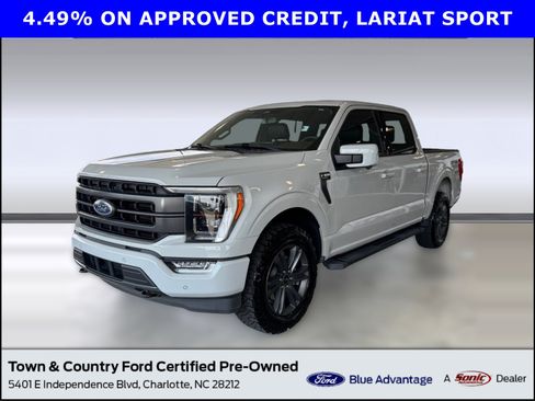 Certified 2023 Ford F150 Lariat w/ Equipment Group 502A High AWD/4WD image 1