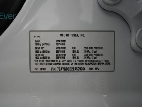 Used 2026 Tesla Model Y 2WD image 20