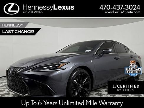 Certified 2022 Lexus ES 300h F Sport image 1