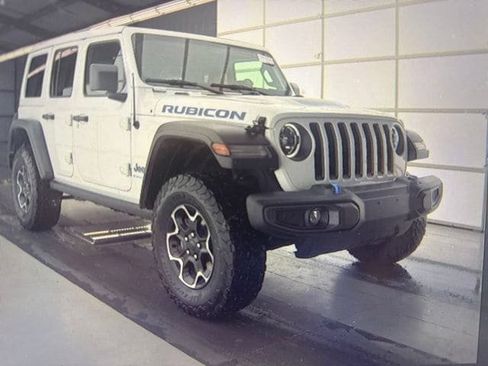 Used 2023 Jeep Wrangler Unlimited Rubicon 4xe w/ Cold Weather Group AWD/4WD image 1