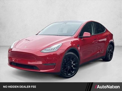 Used 2023 Tesla Model Y Long Range AWD/4WD image 1