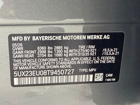 New 2026 BMW X5 xDrive40i w/ M Sport Package AWD/4WD image 19