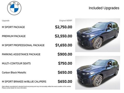 Certified 2024 BMW X5 xDrive40i w/ M Sport Package AWD/4WD image 3