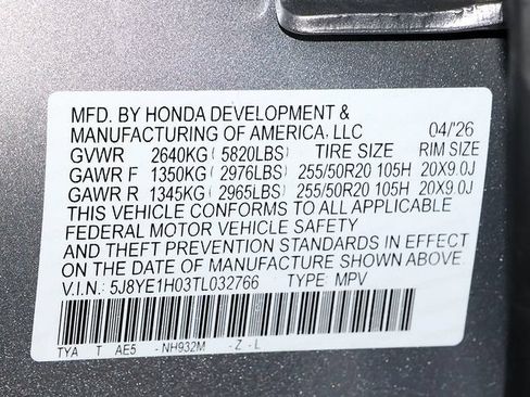 Certified 2026 Acura MDX A-Spec AWD/4WD image 42